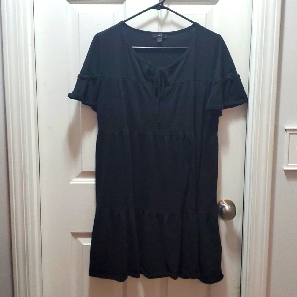 J.Crew broken in jersey dress